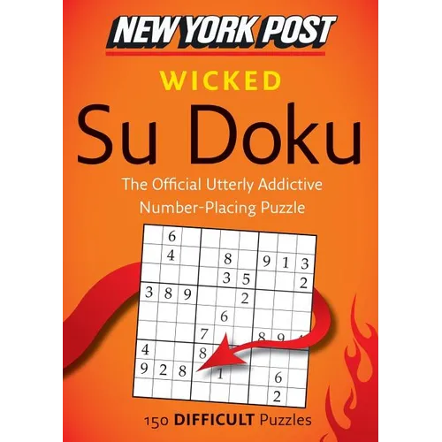 New York Post Wicked Su Doku: 150 Difficult Puzzles - Paperback