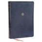 Niv, the Woman's Study Bible, Leathersoft, Blue, Full-Color, Thumb Indexed: Receiving God's Truth for Balance, Hope, and Transformation - Imitation Leather