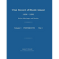 Vital Record of Rhode Island 1636-1850: Births, Marriages and Deaths: Portsmouth - Paperback