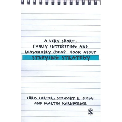 A Very Short, Fairly Interesting and Reasonably Cheap Book About Studying Strategy - Paperback