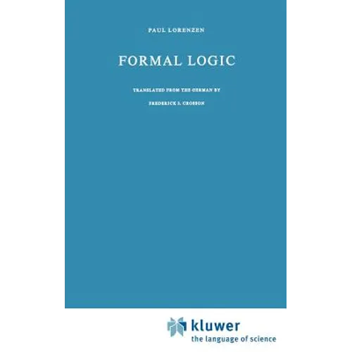 Formal Logic - Hardcover