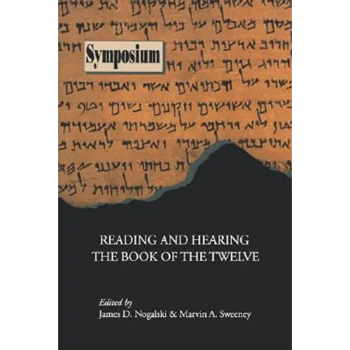 Reading and Hearing the Book of the Twelve - Paperback