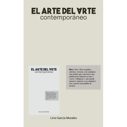 El arte del arte contemporáneo - Paperback