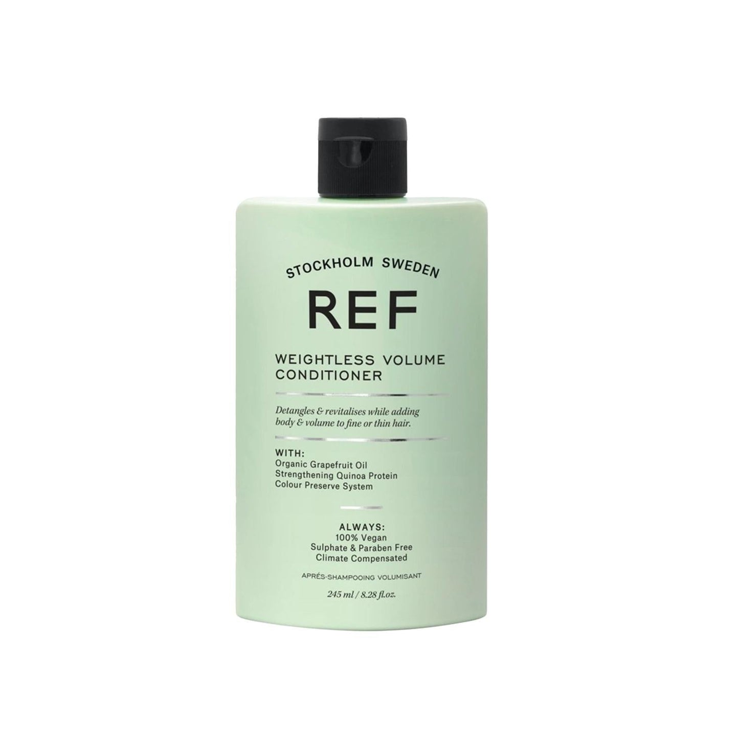REF Weightless Volume Hair Care Cream - Nourishing, Volume-Enhancing Hair Product for Fine Hair, 245ml