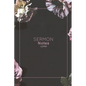 Sermon Notes: Record Bible Scripture, Write Prayer Requests, Further Study Notes, Reflect on God & Church, Sermons Journal, Christia - Paperback