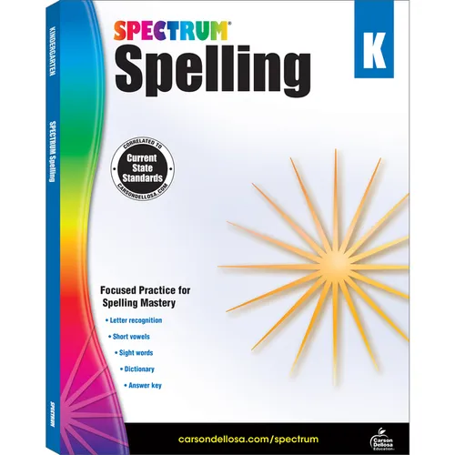 Spectrum Spelling, Grade K: Volume 27 - Paperback