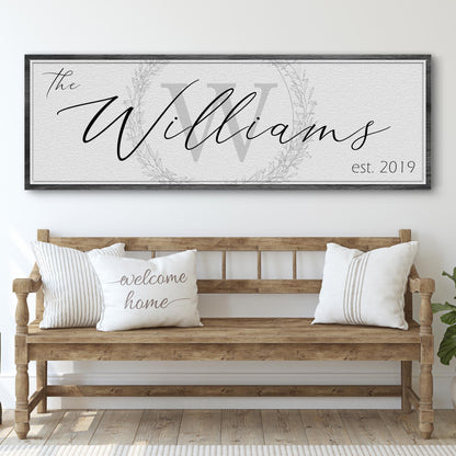 Family Sign XVII