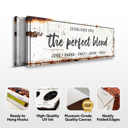 The Perfect Blend Sign