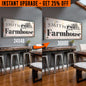 Upgrade Your 48x24 Inches 'Rustic Horse Farmhouse' (Style 2) Canvas To 60x30 Inches
