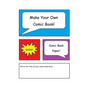 Make Your Own Comic Book: Comic Book Paper - Paperback