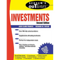 Schaum's Outline of Investments - Paperback