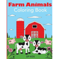 Farm Animals Coloring Book - Paperback