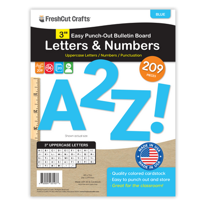 Bulletin Board Letters – 3 inch