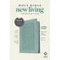 NLT Large Print Premium Value Thinline Bible, Filament Enabled (Leatherlike, Eucalyptus Teal) - Imitation Leather
