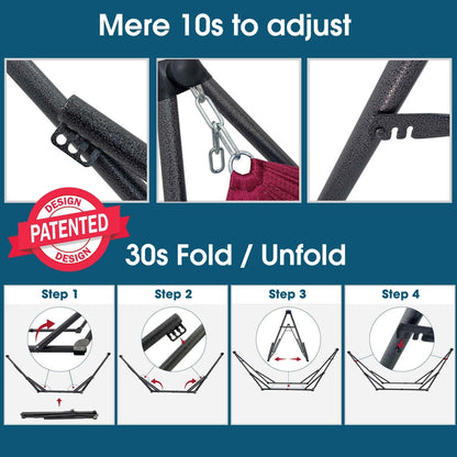 Original Collapsible Hammock with Stand