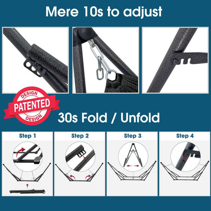 Original Collapsible Hammock with Stand
