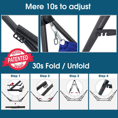 Original Collapsible Hammock with Stand
