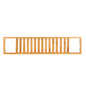 Bamboo Bathtub Tray Bath Table Bathroom Storage Rack Soap Cellphone Wine Glass Shelf Organizer