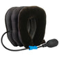Inflatable Neck Traction Pillow - Travel Support for Neck, Shoulder & Spine Alignment