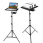 Adjustable Laptop Projector Tripod Stand - Portable Notebook Floor Stand with Adjustable Height - Ideal for Presentation Studio and DJ Equipment - Easy Mount Elevator.