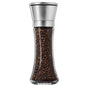 Stainless Steel Salt Pepper Grinder - Glass Mill with Adjustable Coarseness (2 Pack)