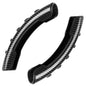 2 x 15in Steering Wheel Booster Cover Universal Fit Car Automobile Non-slip Grip Wheel Sleeve Car Interior Accessories