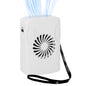 Portable Clip-on Fan with Power Bank - Rechargeable Desk Mini Fan, 3 Speeds.