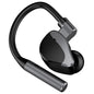 Unilateral Wireless Earpiece - Rechargeable In-Ear Headset with Hook - Car Driving Phone Call Office