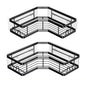 2Pcs Corner Shower Caddy Anti-Rust Soap Holder Hanging Hook No Drilling Adhesive Shower Organizer Corner Shelves Bathroom Kitchen