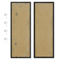 2 Packs 36.8x12.4in Picture Wall Frames Display Panoramic Photo Frame Gallery Poster Frames with Clear Plexiglass MDF Backboard for Family Photos Wedd