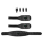 Muscle Stimulator Abdominal Toning Belt ABS Training Fitness Equipment Waist Trimmer Belt Muscle Toner with 6 Modes 18 Intensity Levels for Men Woman