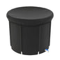 97Gal Large Size Ice BathTub with Cover for Adults Athletes Recovery Cold Water Therapy Outdoor Portable Cold Plunge Tub 660LBS Load Capacity 33.46x29