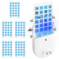 10Pcs Refill Glue Boards For Plug-In Fly Insect Trap Replacement Sticky Glue Cards For Indoor Bug Mosquito Gnat Fruit Fly Insect Catcher
