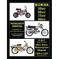 HONDA 50cc, 65cc, 70cc & 90cc OHC SINGLES 1959-1983 ALL MODELS WORKSHOP MANUAL - Paperback