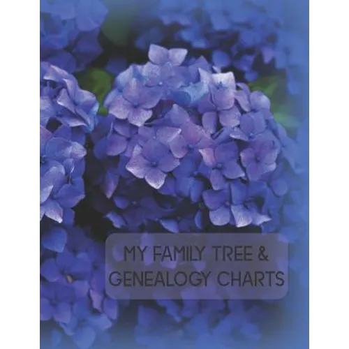 My Family Tree & Genealogy Charts - Paperback