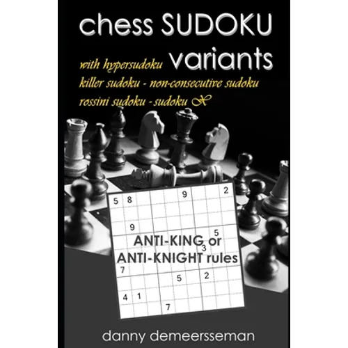 chess SUDOKU variants - Paperback