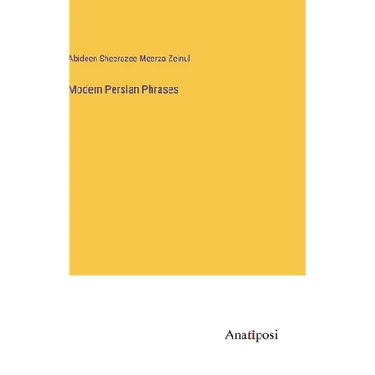 Modern Persian Phrases - Hardcover