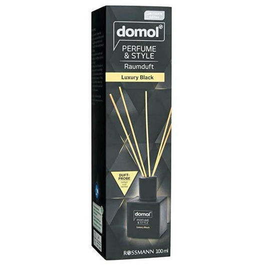 Domol Luxury Black Spice Fragrance Stick - Long-Lasting Home Fragrance, 3.38 fl oz