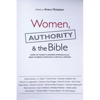 Women, Authority & the Bible - Paperback