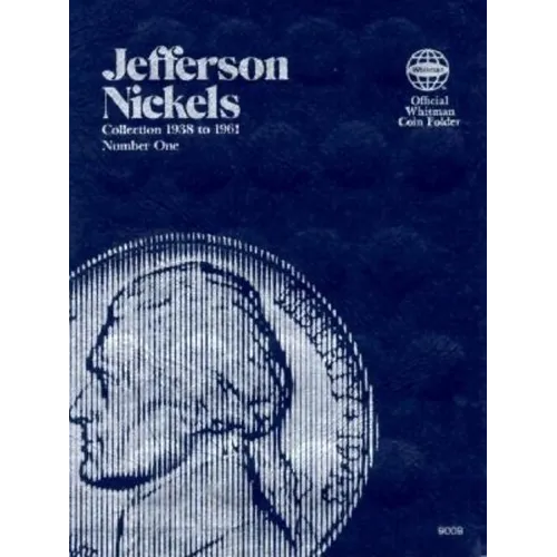 Official Whitman(r) Coin Folder - Jefferson Nickels Collection #1: 1938-1961: Jefferson, 1938-1961 - Hardcover