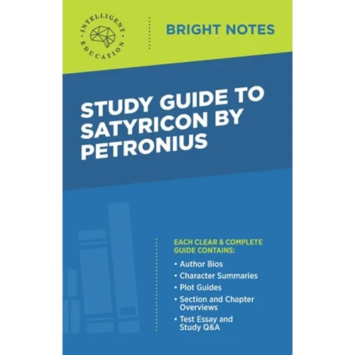 Study Guide to Satyricon by Petronius - Paperback