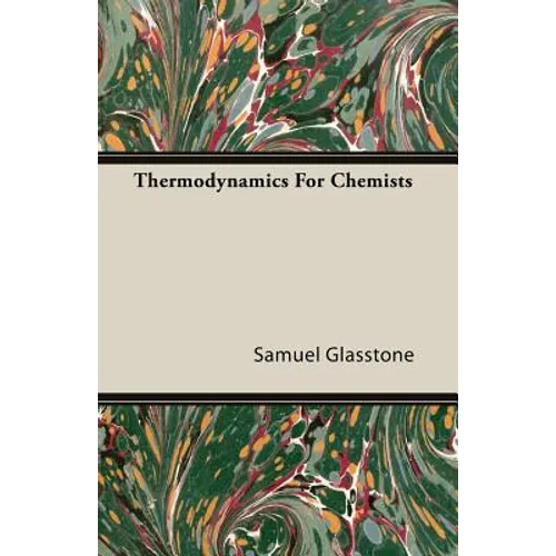 Thermodynamics For Chemists - Paperback