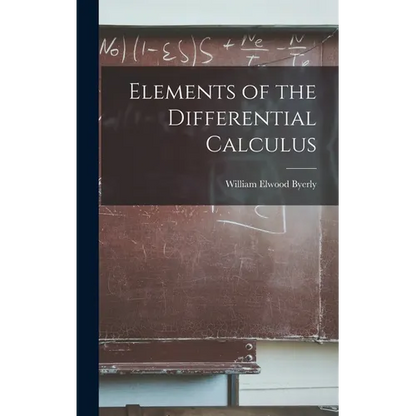 Elements of the Differential Calculus - Hardcover