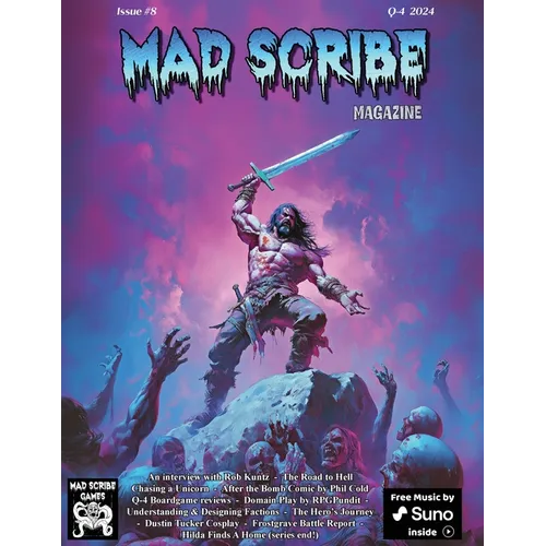 Mad Scribe Magazine Issue #8 - Paperback
