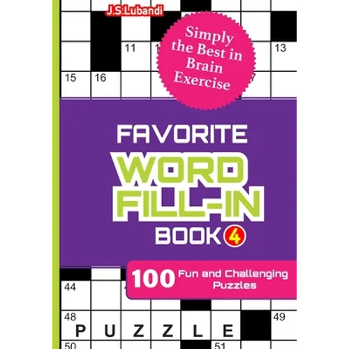 FAVORITE WORD FILL-IN Book 4 - Paperback