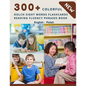 300+ Colorful Dolch Sight Words Flashcards Reading Fluency Phrases Book English - Polish: Complete list vocabulary children need to know and read firs - Paperback