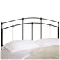 Full / Queen size Arch Headboard in Black Metal Finish