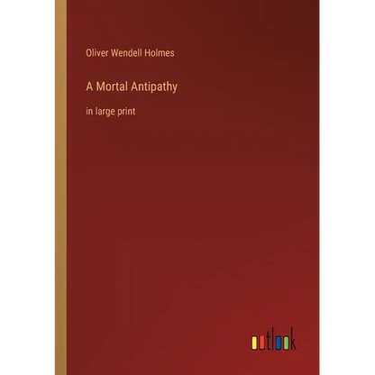 A Mortal Antipathy: in large print - Paperback