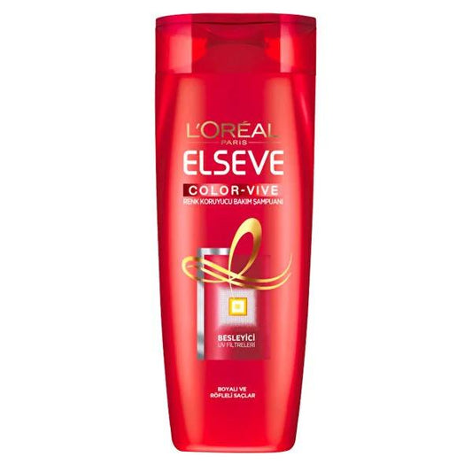 Elseve Colorvive Color Protecting Shampoo for Colored Hair - Nourishing and Vibrant Hair Care - 360ml