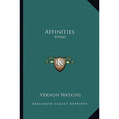 Affinities: Poems - Paperback